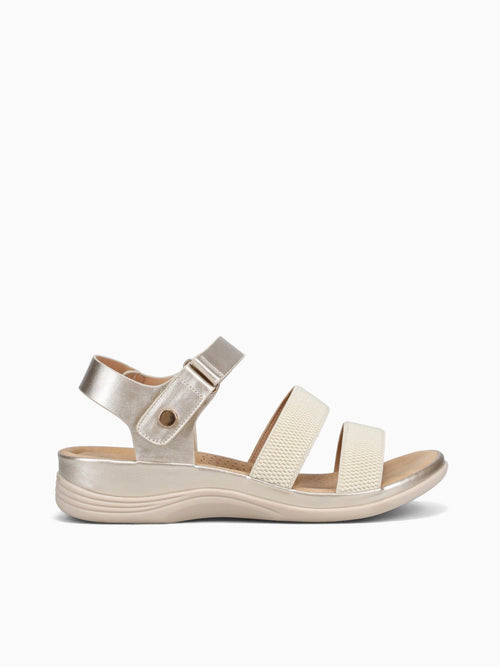 Lily Gold Smooth Metallic