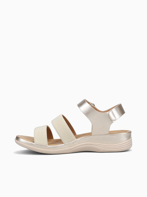 Lily Gold Smooth Metallic