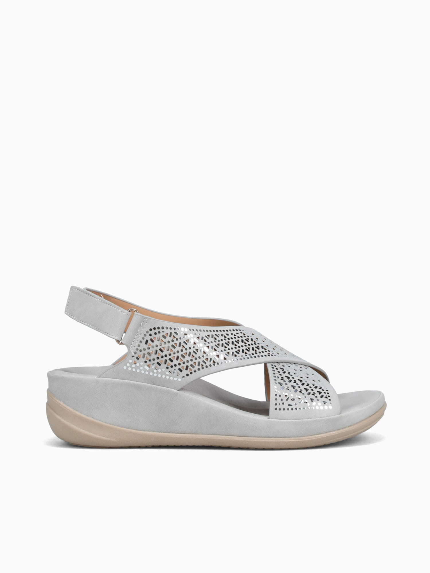 Winona Grey Bright Smooth Grey / 5 / M