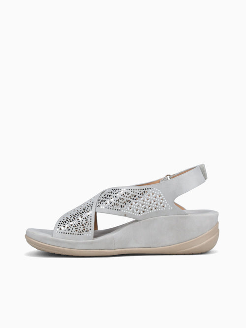 Winona Grey Bright Smooth Grey / 5 / M