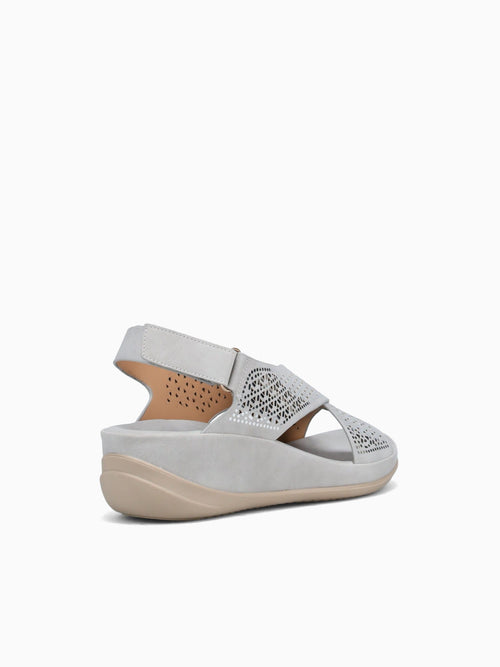 Winona Grey Bright Smooth Grey / 5 / M