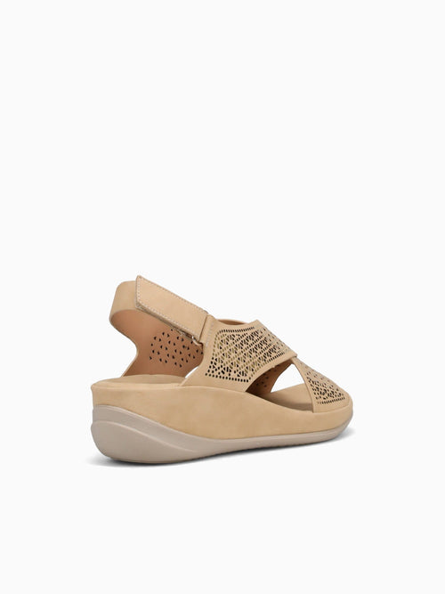 Winona Beige Bright Smooth Beige / 5 / M