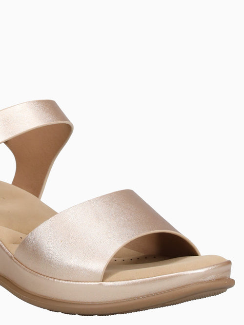 Julia Light Gold Smooth Gold / 5 / M