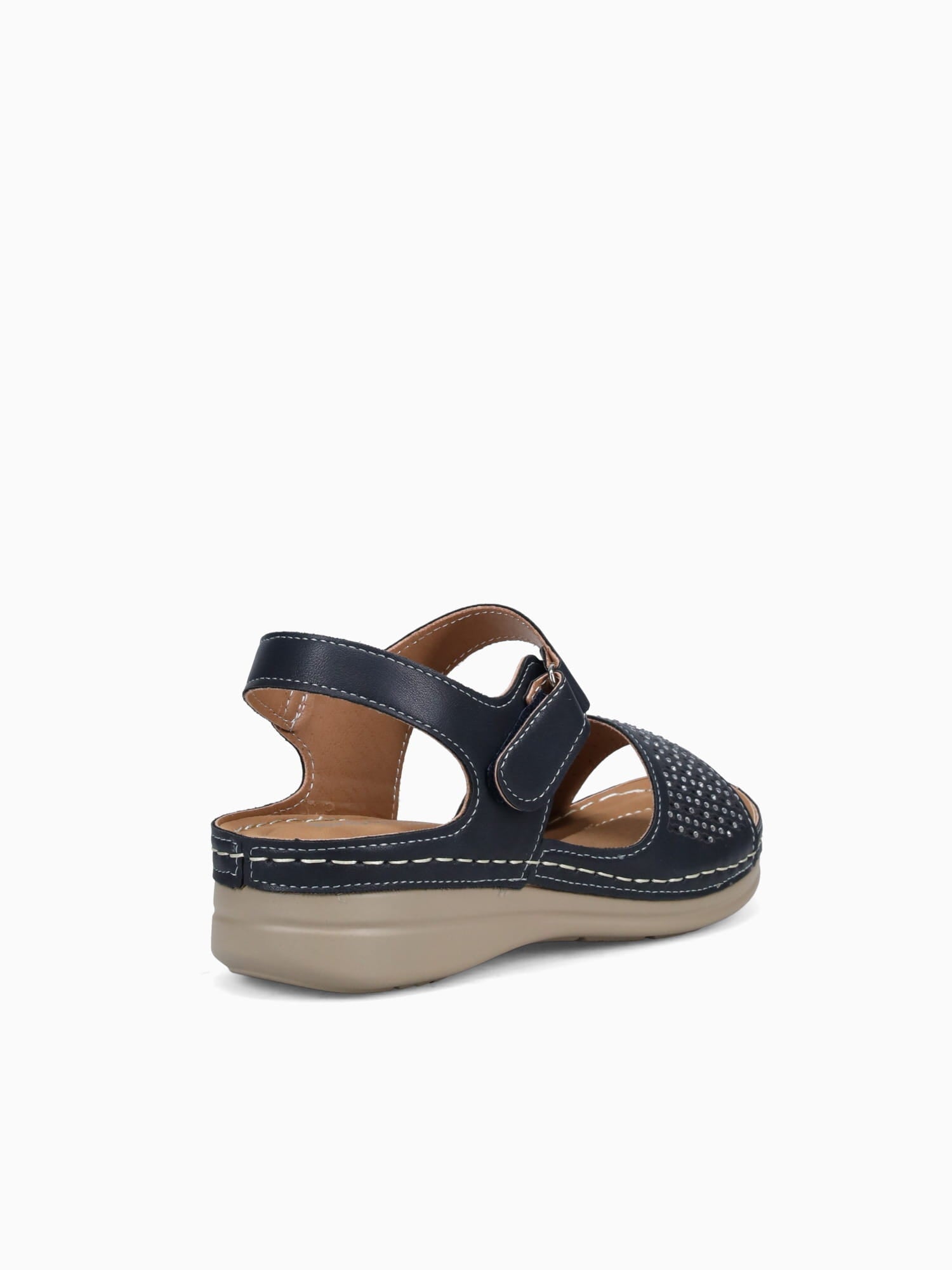 Livia Navy Smooth Stones Navy / 5 / M