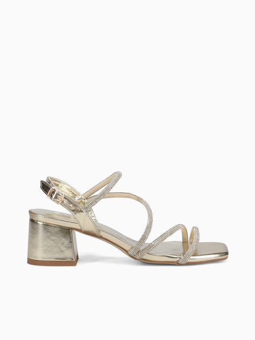 Tanya Gold Metallic Gliter Gold / 5 / M