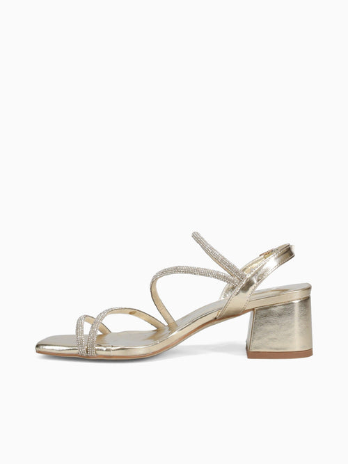 Tanya Gold Metallic Gliter Gold / 5 / M
