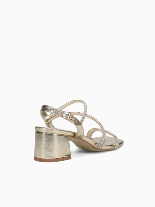 Tanya Gold Metallic Gliter Gold / 5 / M