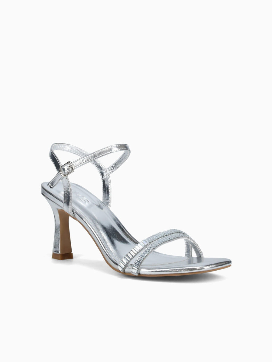 Tina Silver Metallic Stones Silver / 5 / M