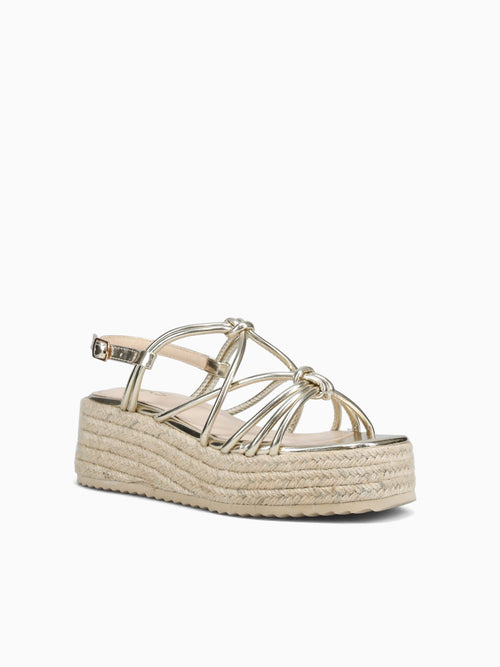 Ava Gold Metallic Gold / 5 / M