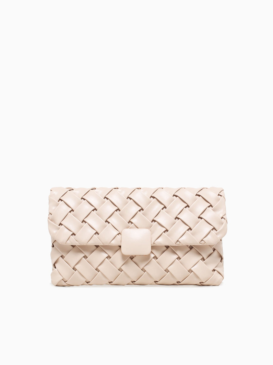 Gia Clutch Off White Off White