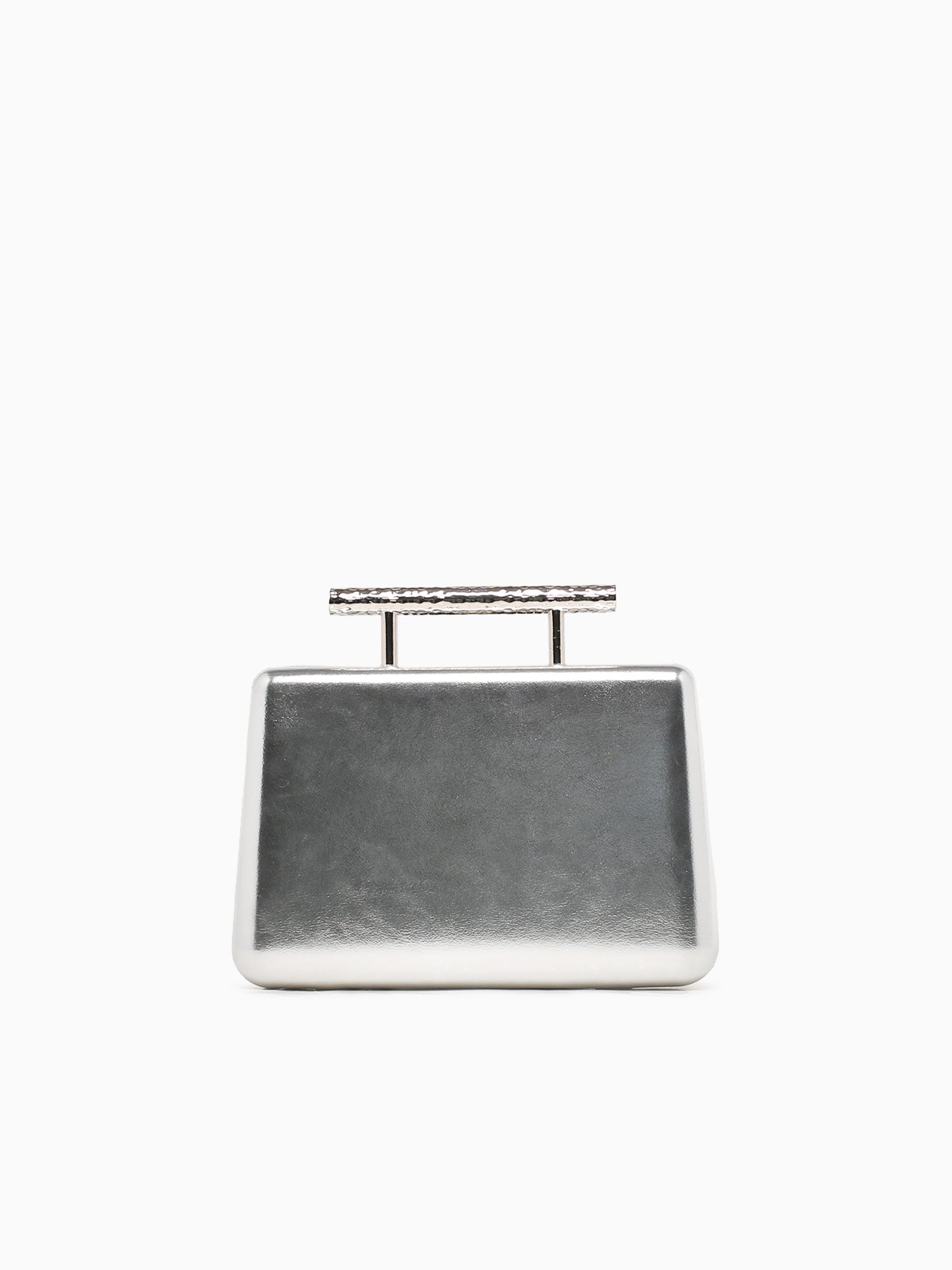 Donatella Box Bag Silver