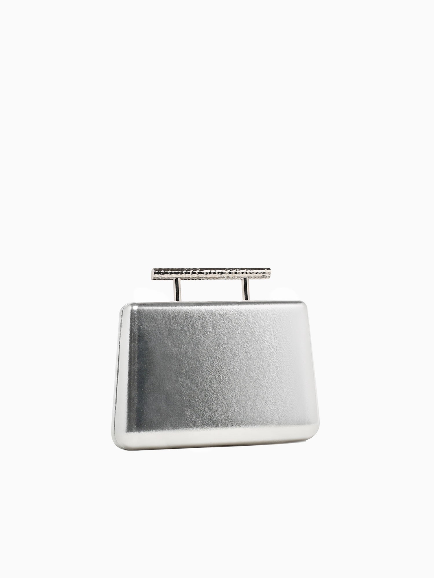 Donatella Box Bag Silver