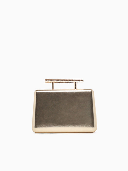 Donatella Box Bag Gold Gold