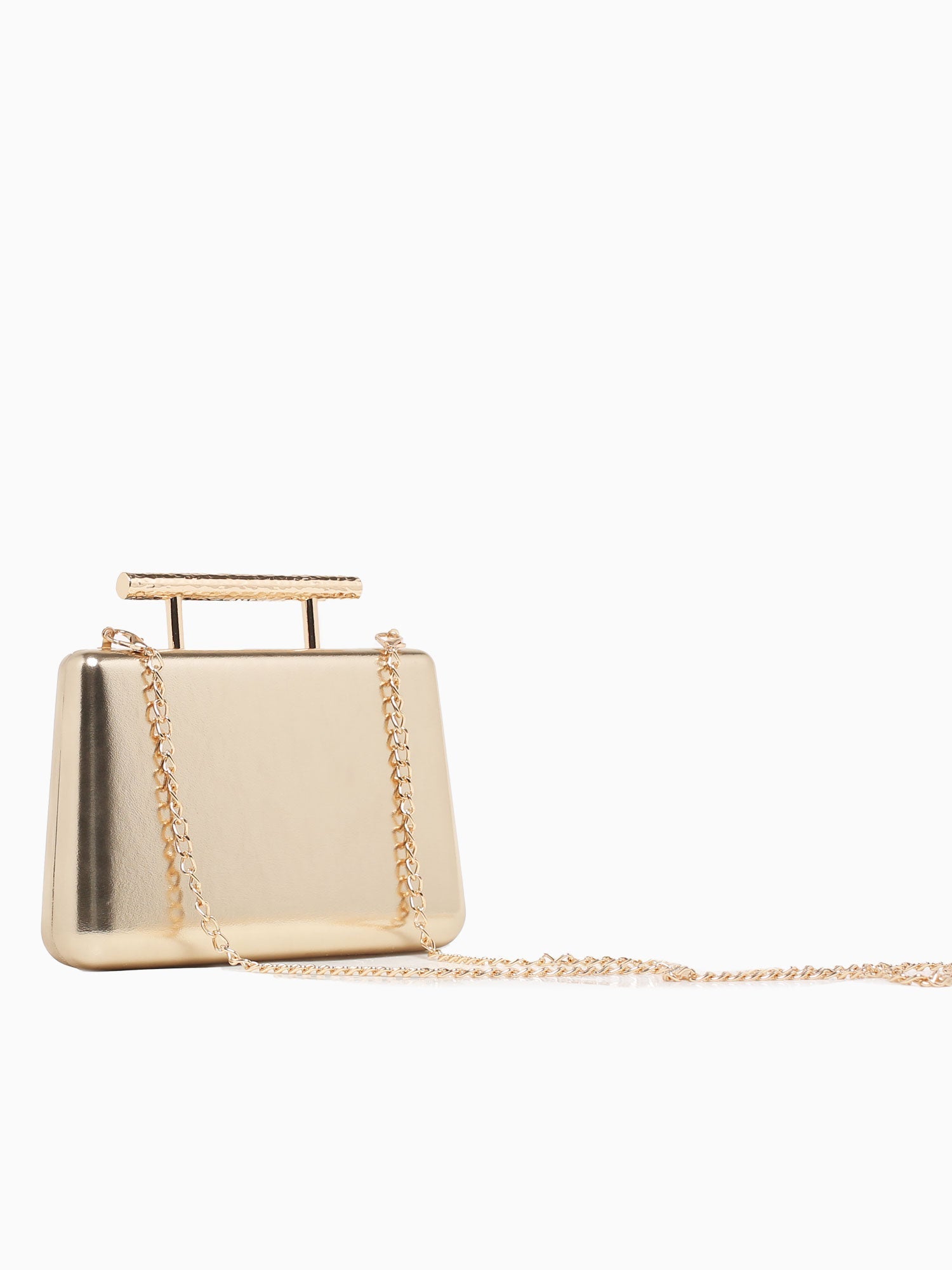 Donatella Box Bag Gold Gold