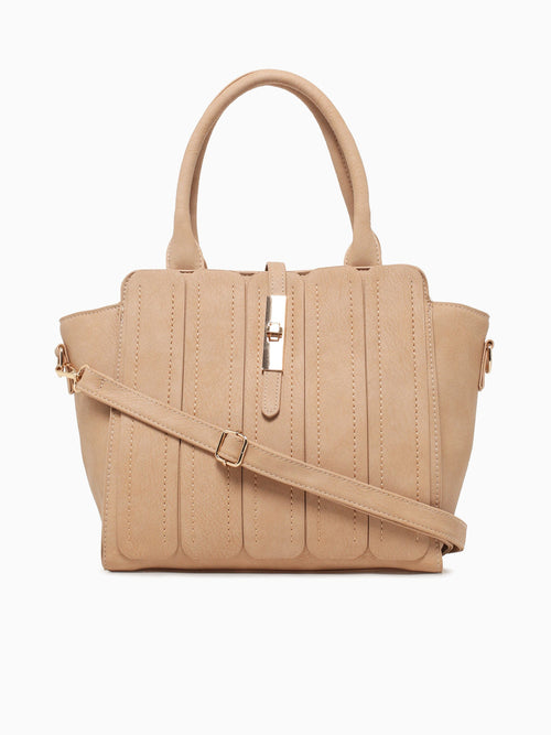Beatrice Top Handle Beige Beige