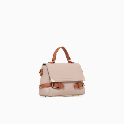 ANGELICA TOP HANDLE-BEIGE