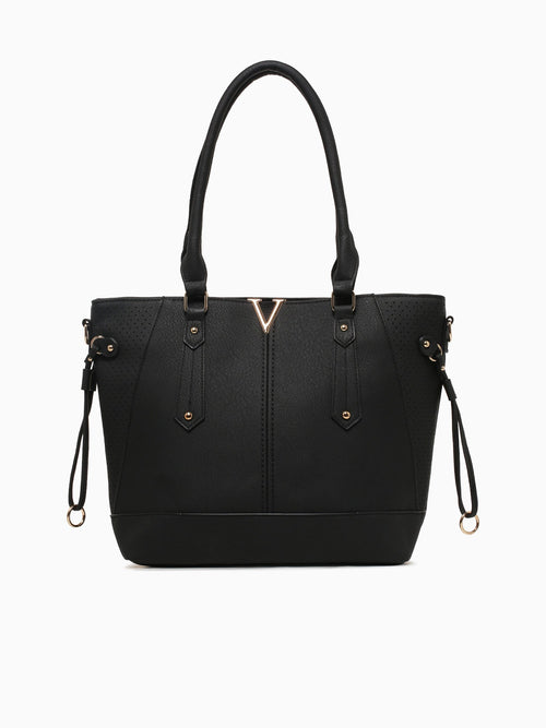 Lucia Tote Black Black