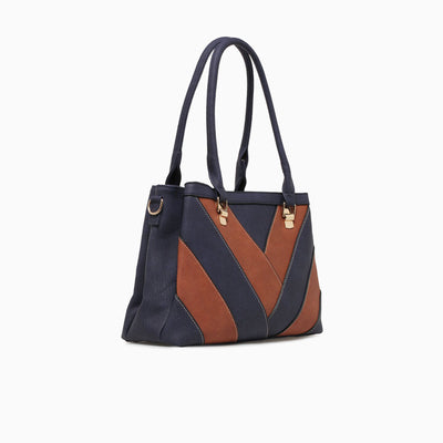 ALESSIA SHOULDER BAG-NAVY