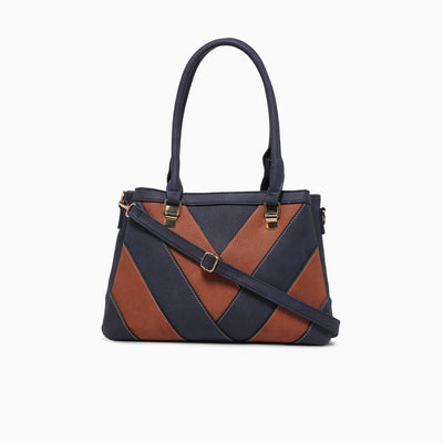 ALESSIA SHOULDER BAG-NAVY