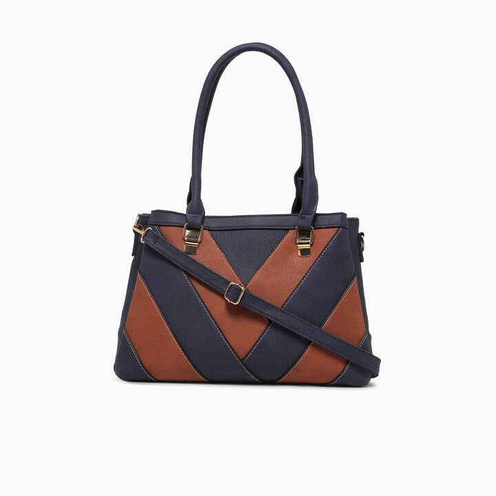 ALESSIA SHOULDER BAG-NAVY