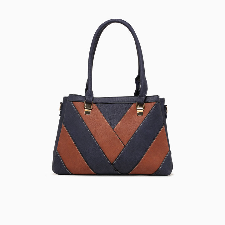 ALESSIA SHOULDER BAG-NAVY