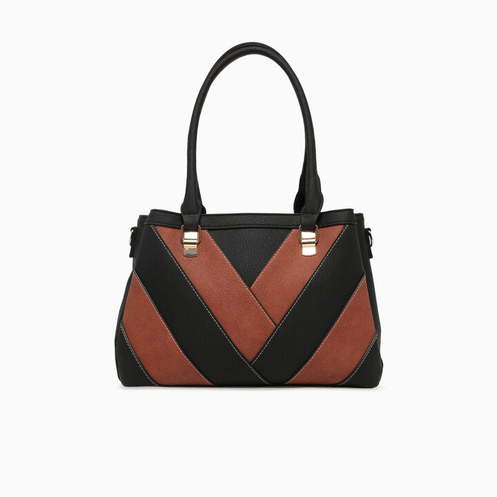 ALESSIA SHOULDER BAG-BLACK