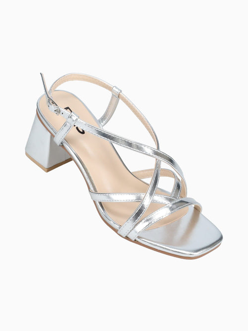 Jen Silver Metallic Silver / 5 / M