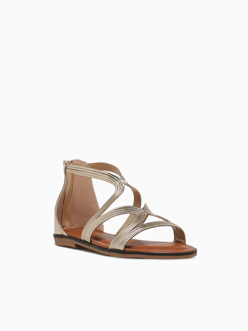 Susan Gold Metallic Gold / 5 / M