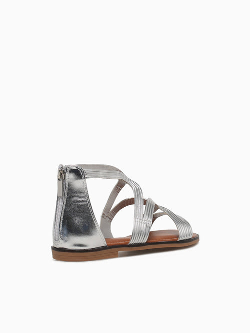 Susan Silver Metallic Silver / 5 / M