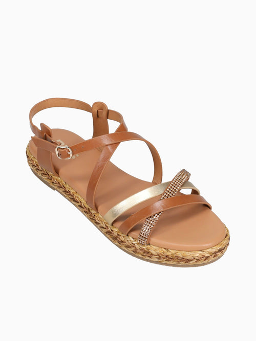 Cassy Camel Smooth Brown / 5 / M