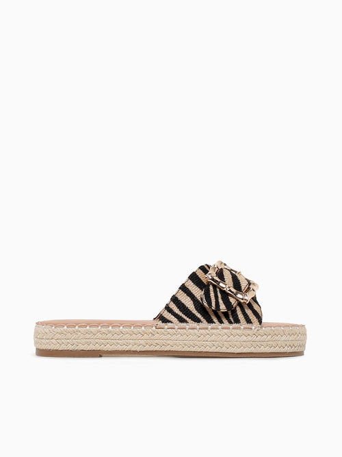 Romy Animal Print Raffia Other / 5 / M