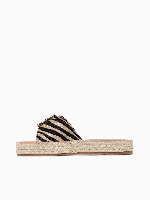 Romy Animal Print Raffia Other / 5 / M