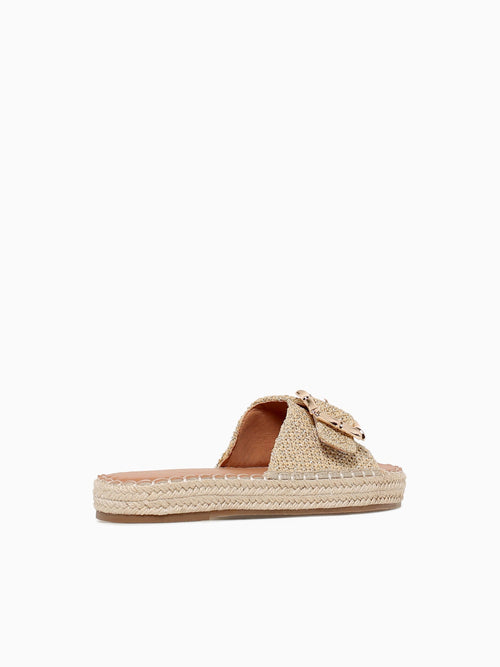 Romy Beige Raffia