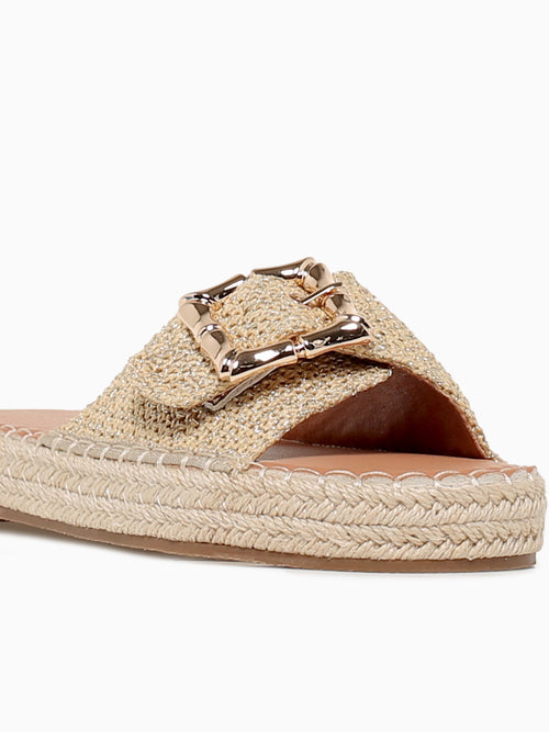 Romy Beige Raffia