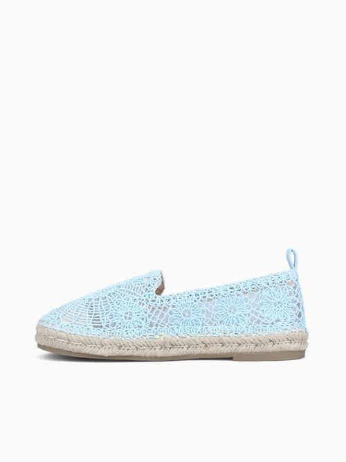 Sienna Light Blue Textile Light Blue / 5 / M