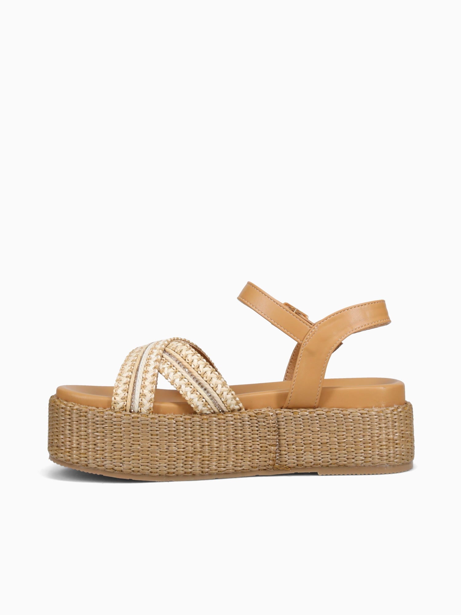 Tanis Camel Macrame Tan / 5 / M