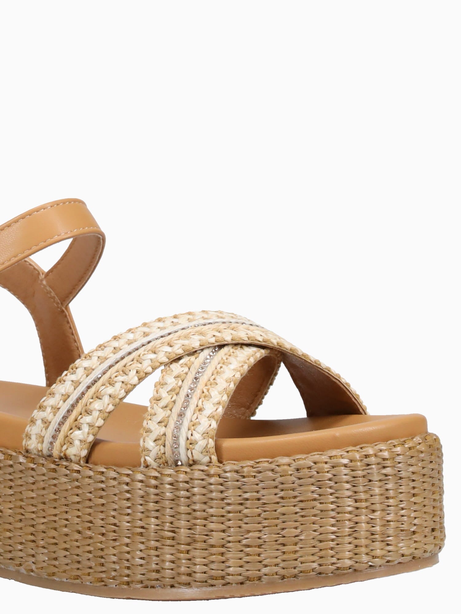 Tanis Camel Macrame Tan / 5 / M