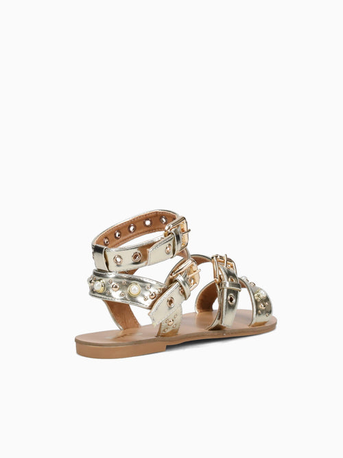 Patricia Lt Gold Metallic Gold / 5 / M