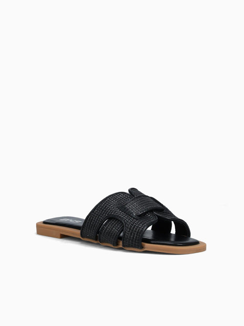 Jayne Black Macrame Black / 5 / M