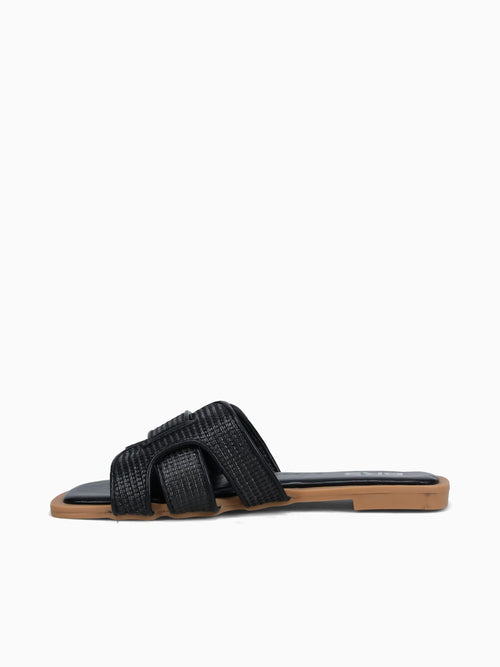Jayne Black Macrame Black / 5 / M