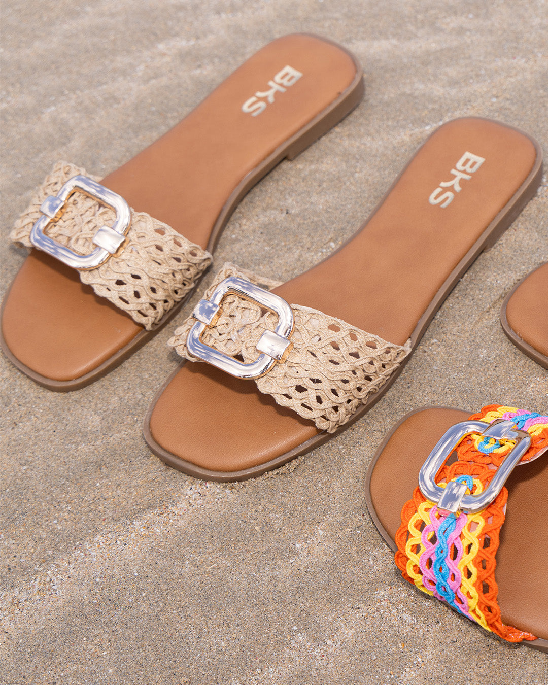 Roxanne Beige White Macrame
