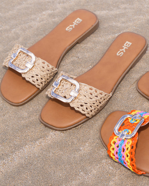 Roxanne Beige White Macrame