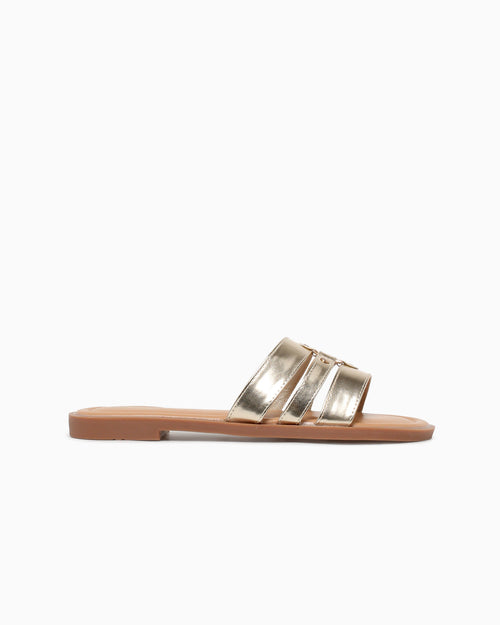 Emilia Gold Metallic Gold / 5 / M