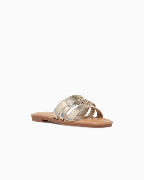 Emilia Gold Metallic Gold / 5 / M