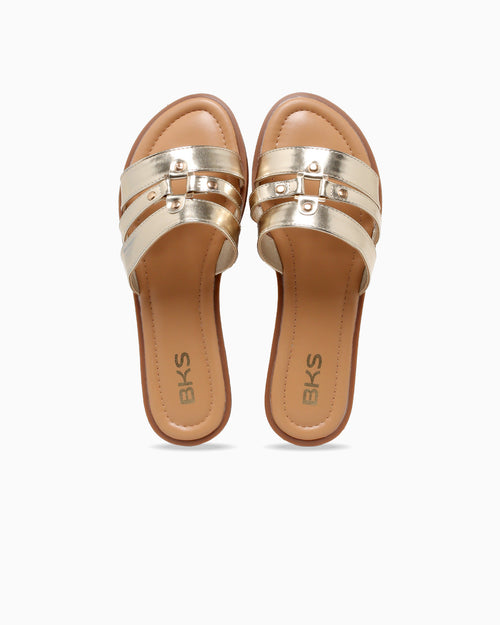 Emilia Gold Metallic Gold / 5 / M