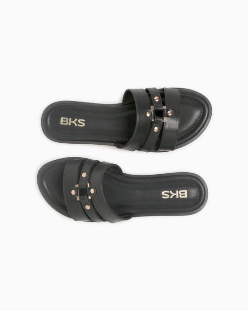 Emilia Black Smooth Black / 5 / M