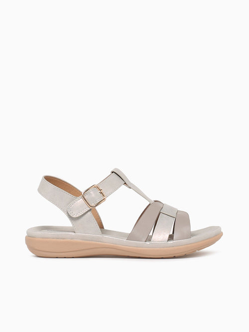 Lyves Grey Silver Smooth Grey / 5 / M