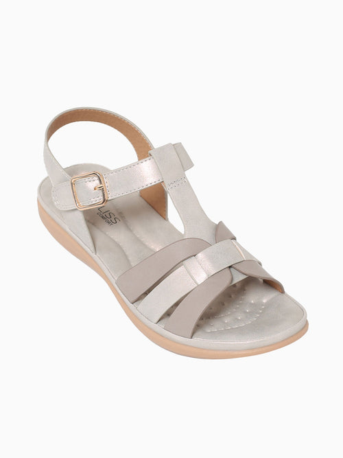 Lyves Grey Silver Smooth Grey / 5 / M