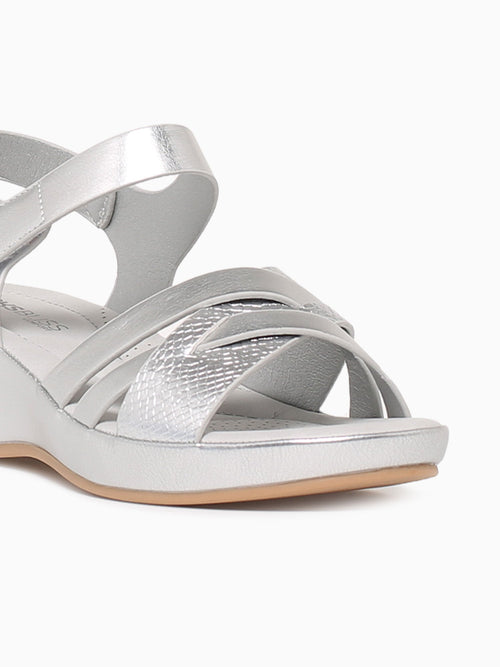 Liora Pewter Metallic Pewter / 5 / M