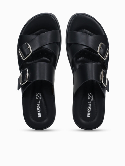 Elara Black Smooth Black / 5 / M
